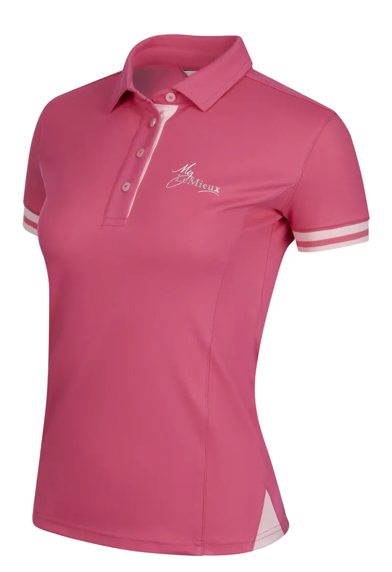 LeMieux Polo Shirt Ladies in Watermelon-3